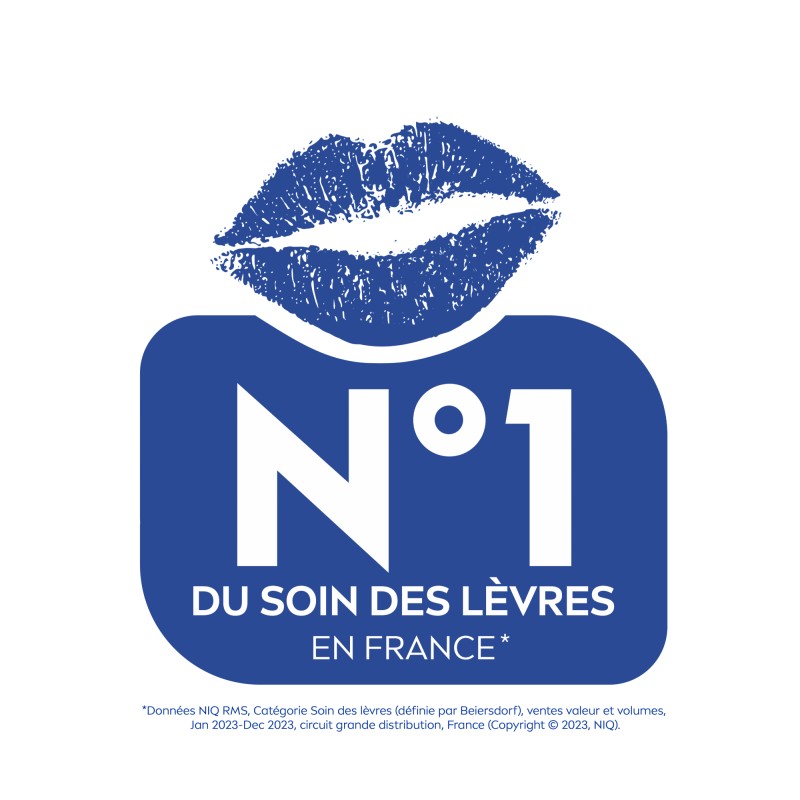 Lot de 3 Baume soin des lèvres stick Original+Hydro Care LABELLO 2×4,8g