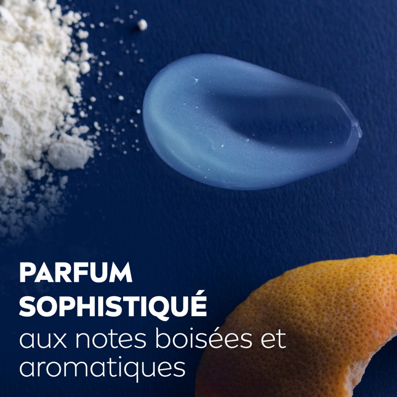 Lot de 3 Gel Douche Homme 3 en 1 Deep NIVEA MEN 250ml