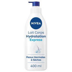 Lot de 2 Lait Corps Hydratation Express Peaux Normales à Sèches NIVEA 400ml