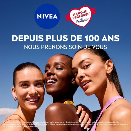 Lot de 2 Lingettes Démaquillantes Fraîcheur Visage Efficacité Waterproof NIVEA 20 pièces