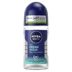Lot de 3 Déodorant Homme 48H Fresh Ocean NIVEA MEN 50ml