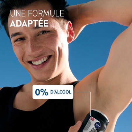 Lot de 3 Déodorant Stick Anti-transpirant 72H Black&White Original NIVEA MEN 50ml