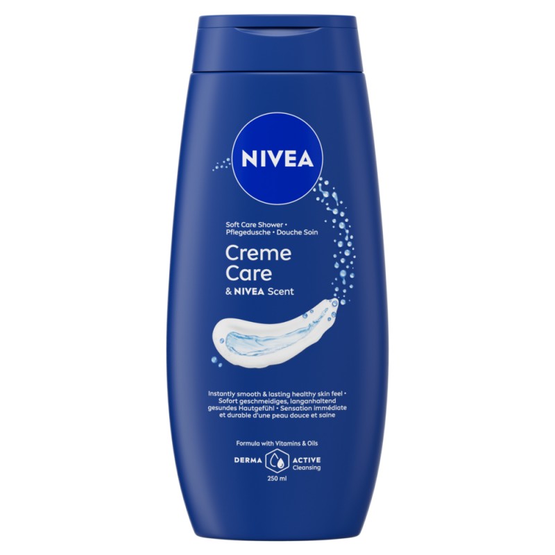 Lot de 3 Gel douche crème soin Creme care Vitamines et huiles NIVEA 250ml