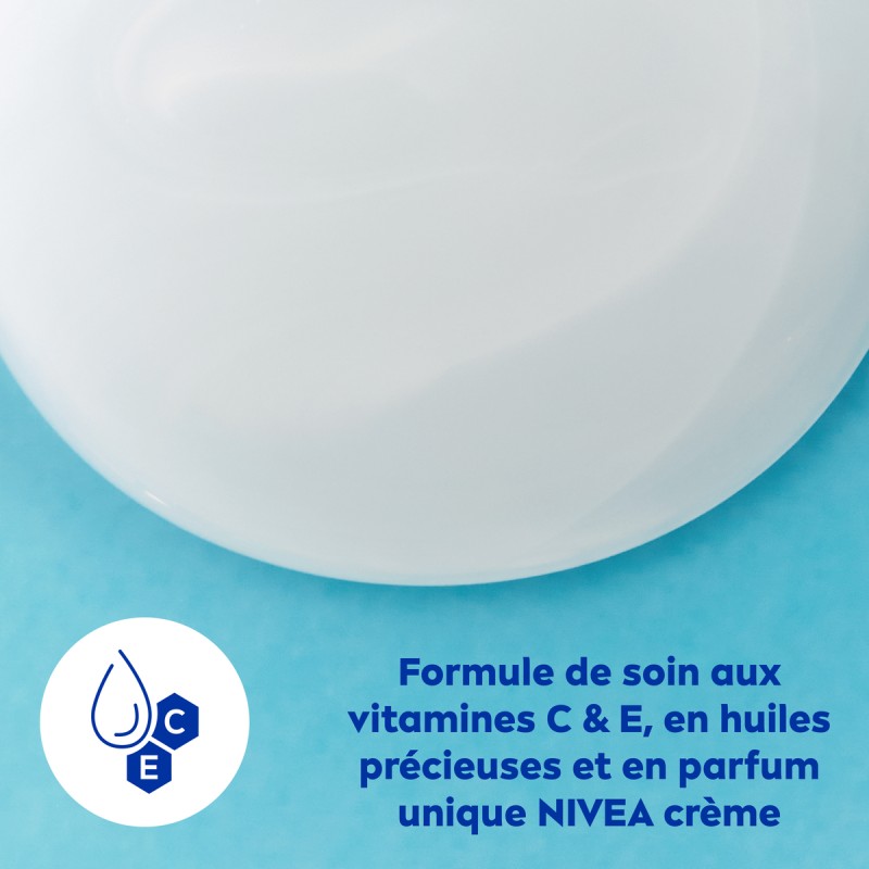 Lot de 3 Gel douche crème soin Creme care Vitamines et huiles NIVEA 250ml