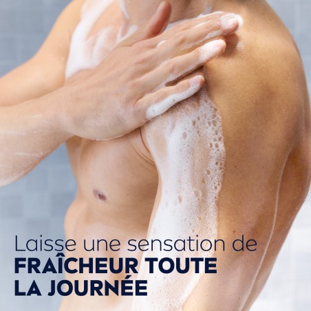 Lot de 3 Gel douche Homme Fraîcheur 3 en 1 Réveil Express NIVEA MEN 250ml