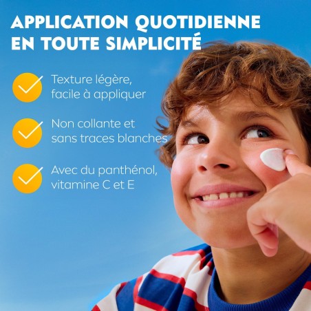 Lot de 2 Crème protection solaire Lait SPF 50+ Hydrate NIVEA SUN 100ml