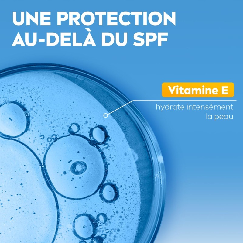 Lot de 2 Crème protection solaire visage SPF50 Hydratante NIVEA SUN 40ml
