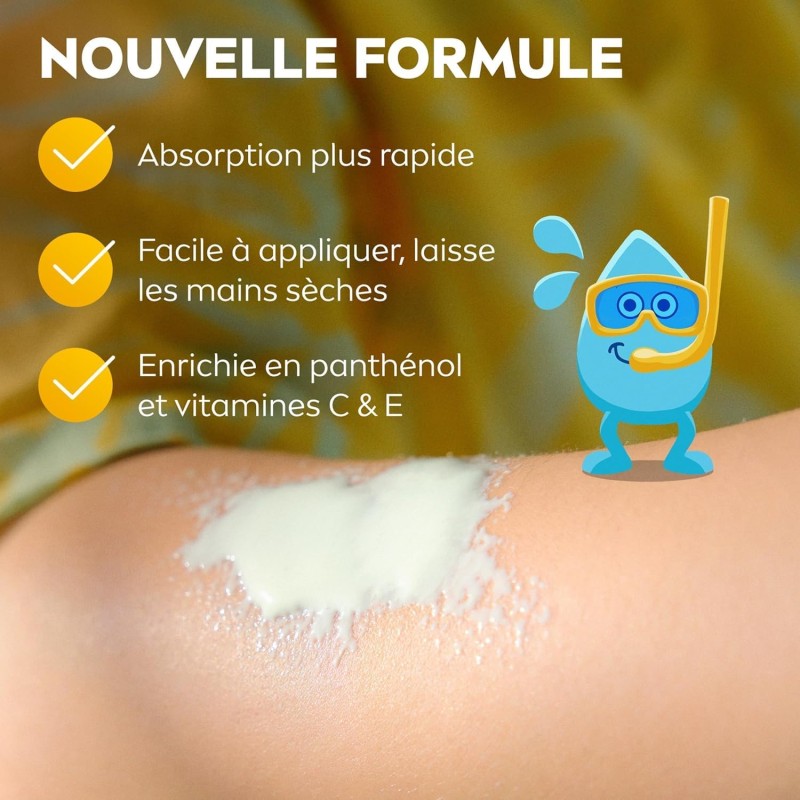 Lot de 2 Crème Solaire Pistolet FPS 50+ Enfants Protect & Hydrate NIVEA SUN 250ml