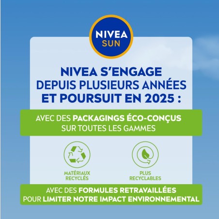 Lot de 2 Crème visage solaire Anti-Âge Q10 SPF 50 NIVEA SUN 40ml