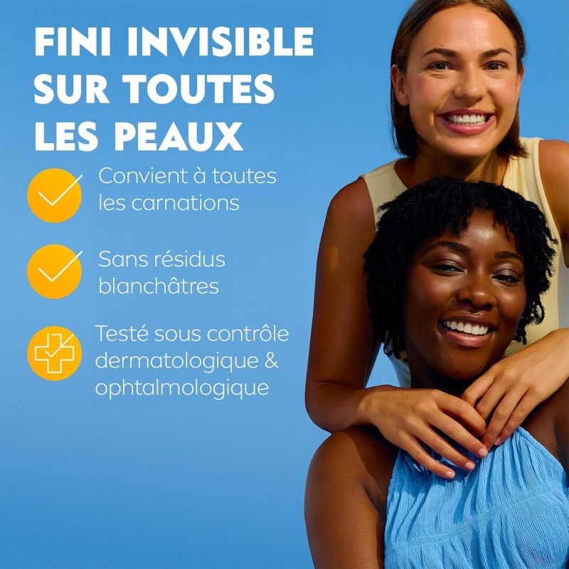 Lot de 2 Stick UV Protection Solaire Visage SPF 50+ NIVEA SUN 15g