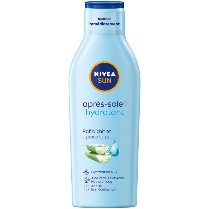 Lot Crème protection solaire visage SPF50 lait corps FPS 30 Protect & Hydrate & Après-soleil Lait Hydratant
