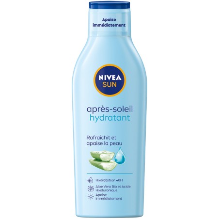 Lot Crème protection solaire visage SPF50 lait corps FPS 30 Protect & Hydrate & Après-soleil Lait Hydratant