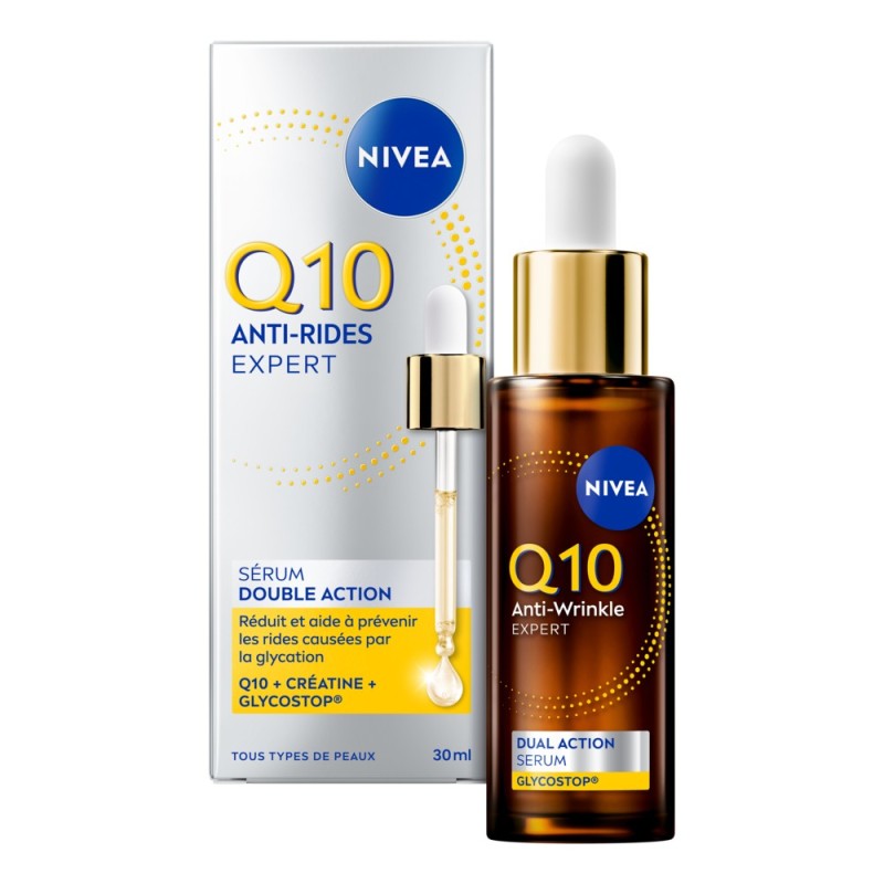 Lot ROUTINE Q10 anti-rides - Sérum 30 ml + Crème jour 50 ml + Crème nuit 50 ml +Crème contour yeux 15ml + Sérum 15ml