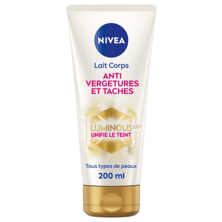 LOT luminous Lait Corps Anti-vergetures & anti-taches, Huile Sérum Corps Anti-vergetures & Crème Mains Anti Taches Peaux sèches