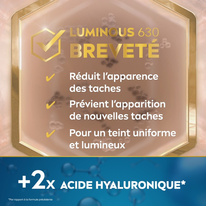LOT luminous Lait Corps Anti-vergetures & anti-taches, Huile Sérum Corps Anti-vergetures & Crème Mains Anti Taches Peaux sèches