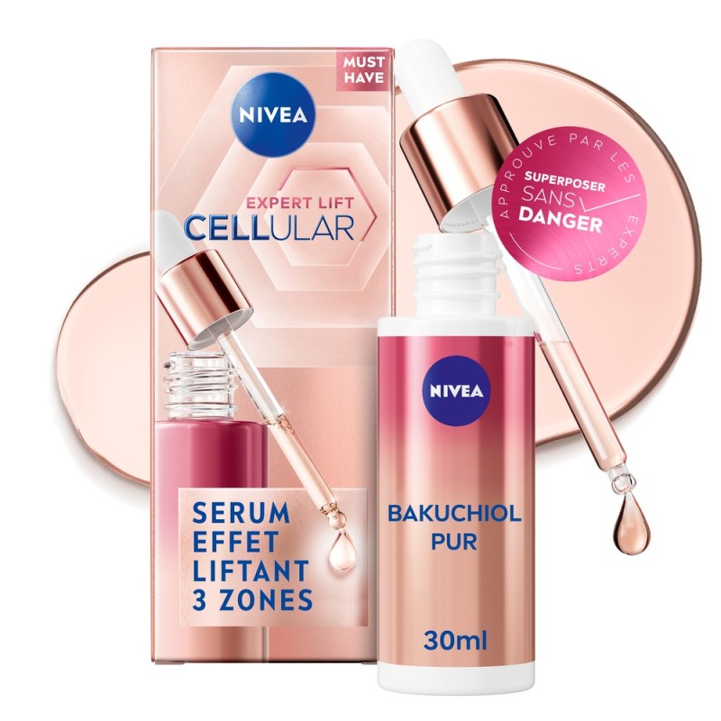 LOT CELLULAR EXPERT LIFT - Crème visage  Jour 50ml + Crème visage nuit 50ml  +  Sérum visage 30ml