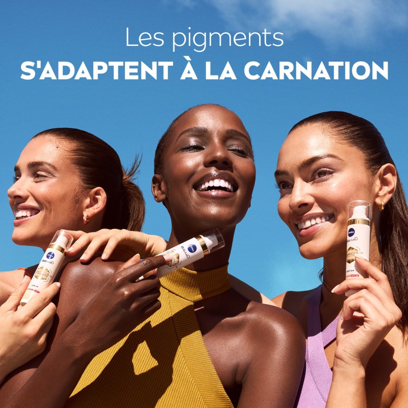 LOT Crème Soin de Jour visage Anti-Taches, Contour des Yeux, CC crème visage anti-taches & Soin de Nuit Anti-taches
