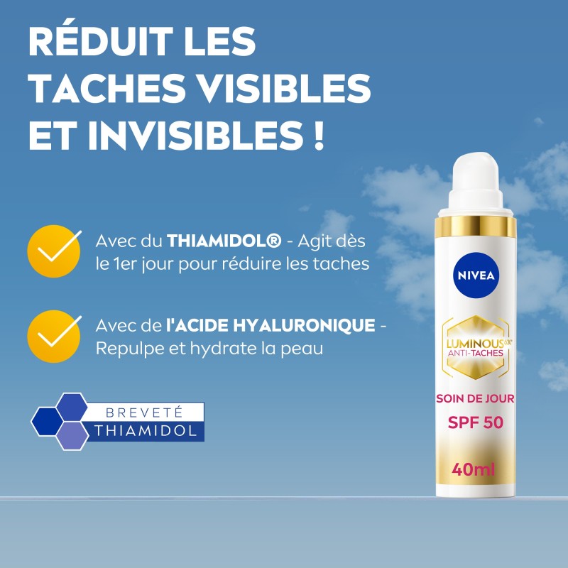 LOT Crème Soin de Jour visage Anti-Taches, Contour des Yeux, CC crème visage anti-taches & Soin de Nuit Anti-taches