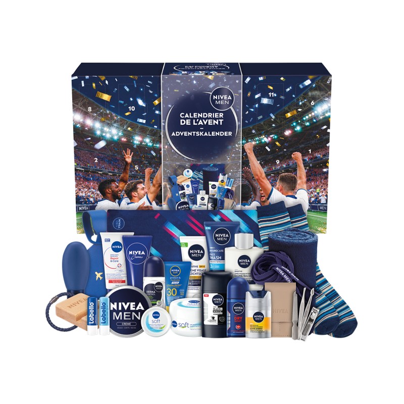 NIVEA MEN Calendrier de l'Avent Homme 2026 - 24 Surprises