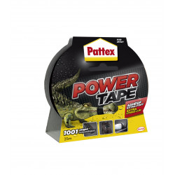 Pack de 2 - Pattex - Adhésif Réparation Power Tape Noir Etui 25M