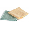 2 lavettes Microfibres Fibres Recyclées