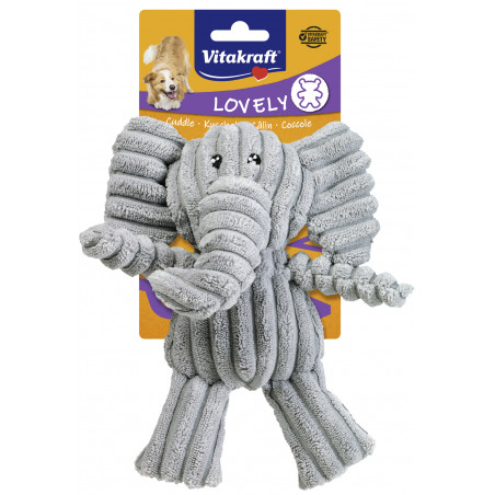 Pack de 2 - Vitakraft - FY elephant, peluche, chien