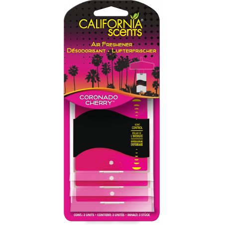 California Scents - Désodorisant Coronado Cherry - 3 Unités