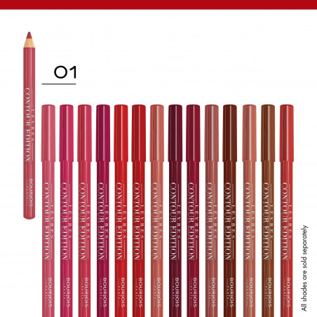 Bourjois Crayon A Levres Contour Edition 01 Nudewave Bourjois Crayon A Levres Contour Edition 01 Nudewave