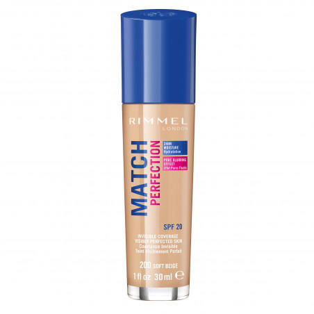 Rimmel Fond De Teint Match Perfection 200 Soft Beige