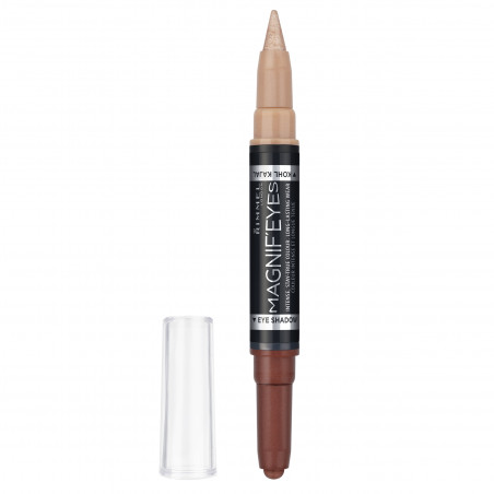 Rimmel - Ombre À Paupières / Eyeliner - Magnif'Eyes - 03 Queens Of A Bronzed Age - 1,6Gr