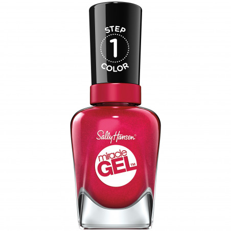 Sally Hansen Vernis Couleur Miracle Gel 555 Bordeaux Glow 14.7Ml