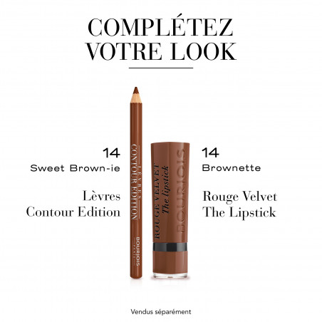 Bourjois Crayon A Levres Contour Edition 14 Sweet Brown-Ie