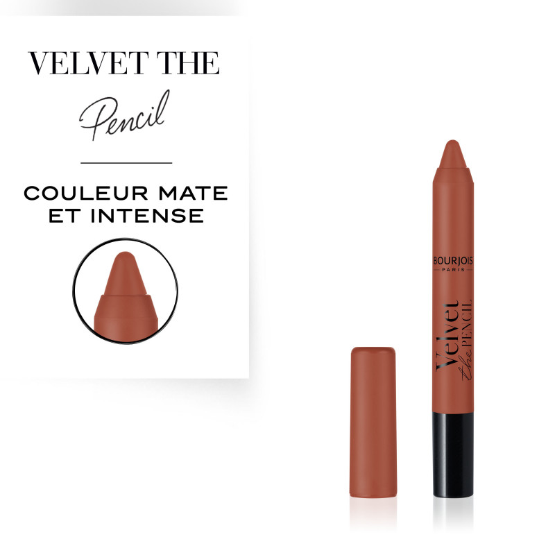 Bourjois Rouge A Levres Velvet The Pencil 09 Moca Cabana