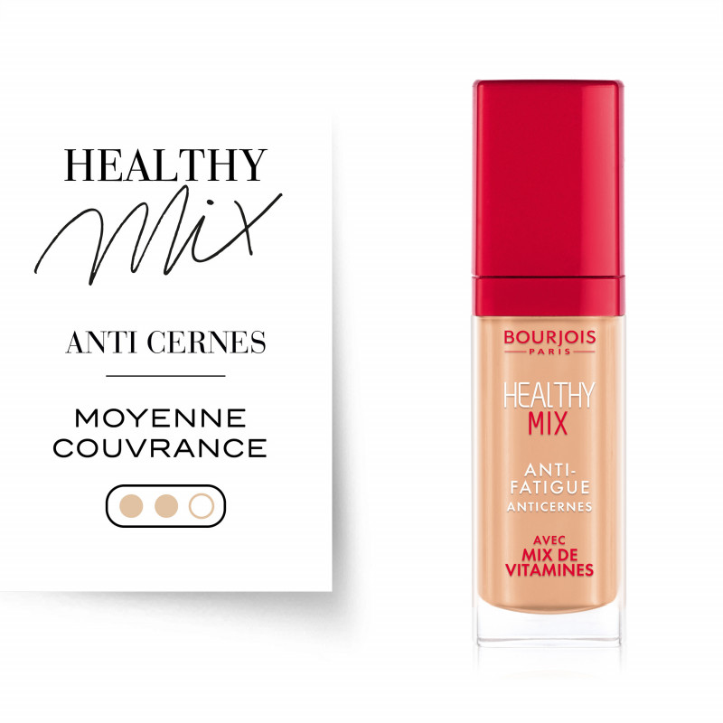 Bourjois Nu Anti-Cernes Healthy Mix Anticernes 53,5 Beige Fonce