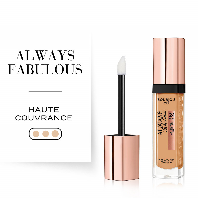 Pack de 2 - Bourjois Nu Anticernes Always Fabulous 400 Beige Rose