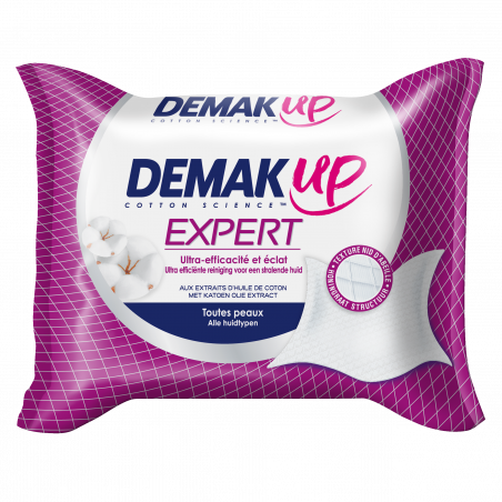 6 x 23 Lingettes démaquillantes Demak'Up Expert Toutes Peaux