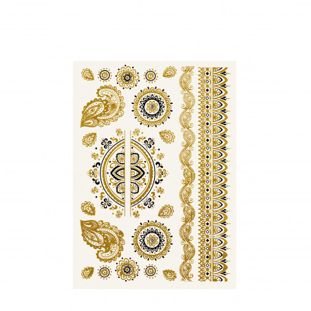 Pack de 3 - Rimmel - Stickers - Tatouages Stickers Métallisés