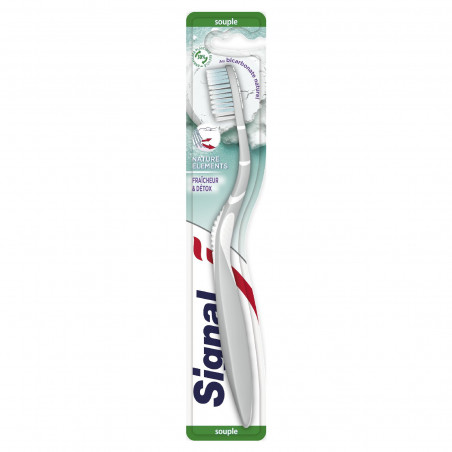 Signal Brosse à Dents Nature Elements Fraîcheur & Détox Souple