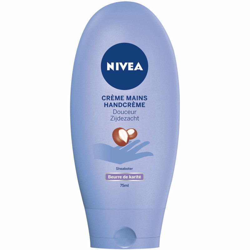 Pack de 6 - Crèmes mains douceur NIVEA Beurre de Karité 75ml