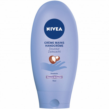 Pack de 6 - Crèmes mains douceur NIVEA Beurre de Karité 75ml