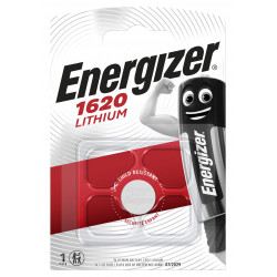 Pack de 5 - Energizer - Blister de 1 Pile - CR1620 - Piles Miniatures Lithium