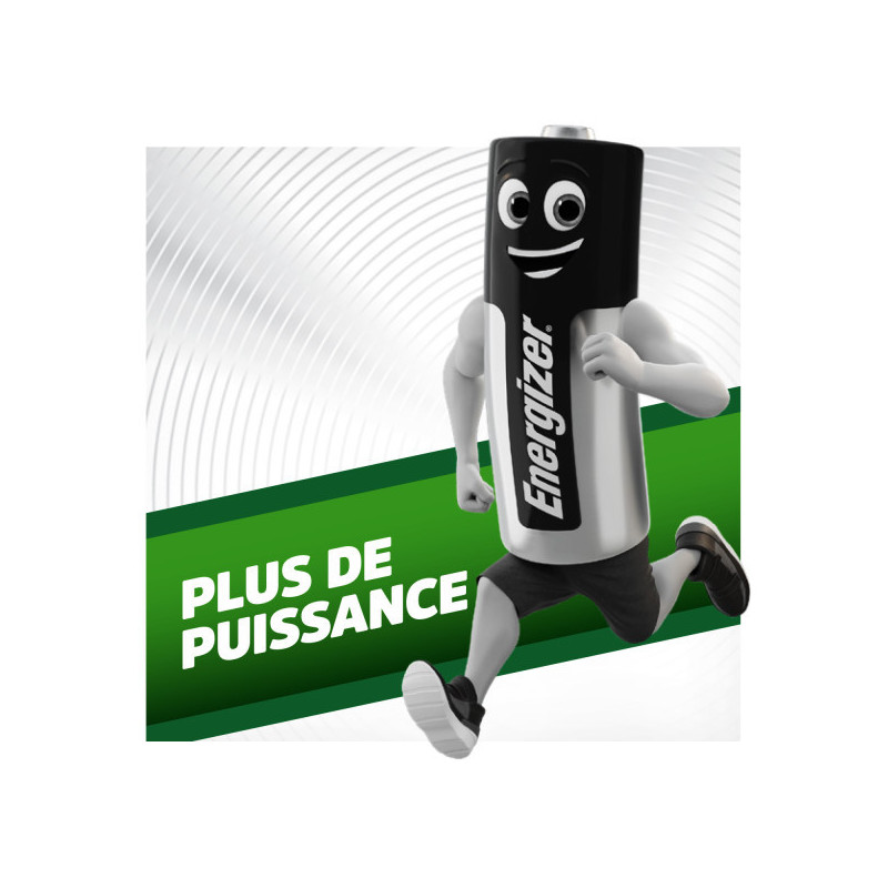 Energizer, Power Plus Rechargeable AAA/HR03, pack de 4 Piles