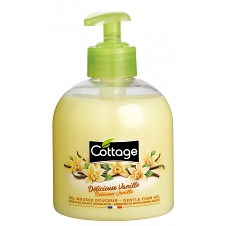 Cottage Gel Mousse Douceur La Vanille 300Ml