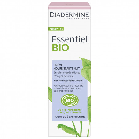 Diadermine - Essentiel Bio - Crème Nourrissante Nuit - 50 ml