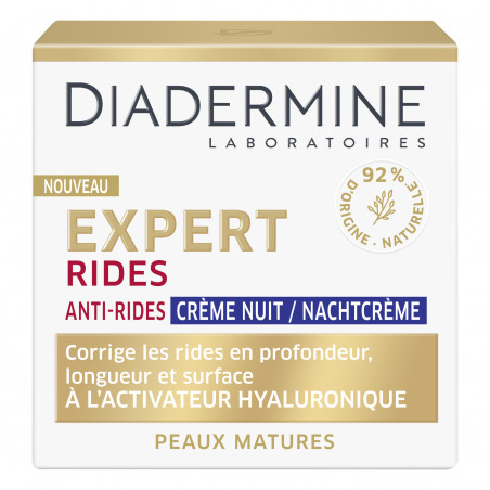 Diadermine - Expert - Crème Anti-Rides Nuit - 50 ml