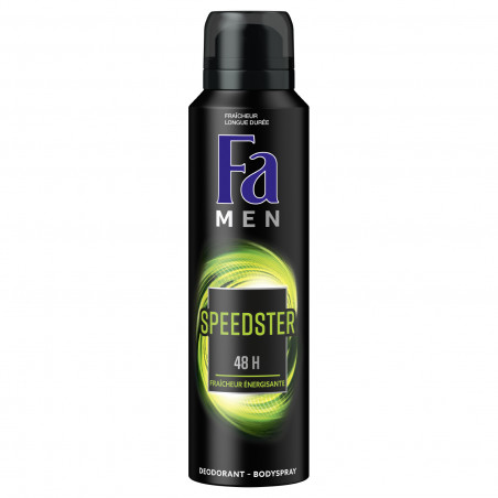 Fa Men - Déodorant - Speedster - Fraîcheur énergisante - Aérosol 150 ml