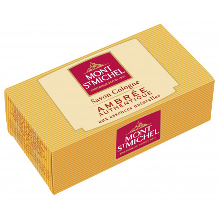 Mont St Michel - Savon Cologne Solide - Ambrée Authentique - 125 g