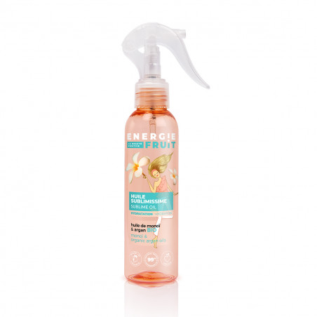 Pack de 2 - Huile Capillaire - Cheveux Abimes - Monoi & Huile D'Argan Bio - 150Ml