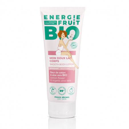 Pack de 3 - Lait Corps Certifie Bio - Fleur De Coton & Aloe Vera Bio - 200Ml