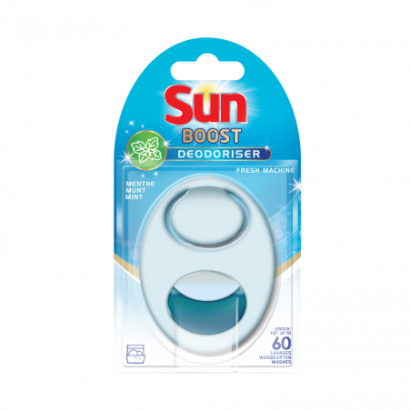 Pack de 12 Sun Boost Désodorisant Menthe Pour Lave-Vaisselle